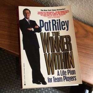 Pat Riley autographed book - The Winner Within